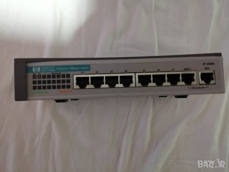 Hewlet Packard 8 базов управляем професионален хъб, снимка 1