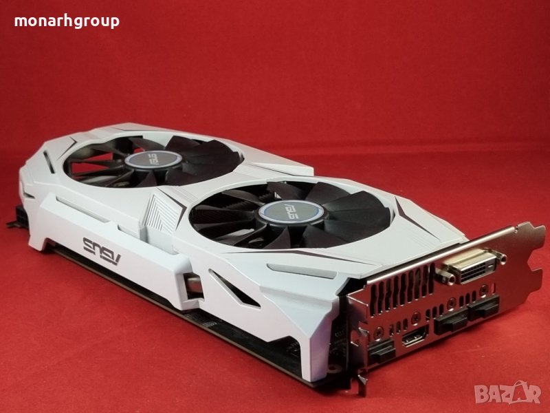 Видео карта Asus DUAL-GTX1060-O6G, снимка 1