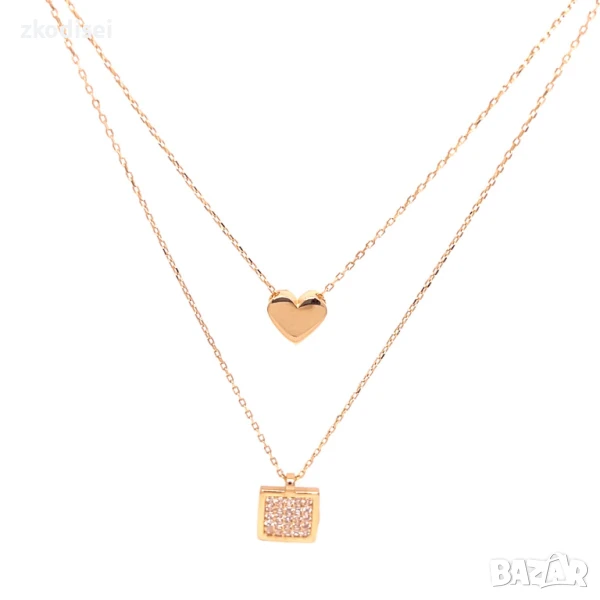 Златнo колие 2,48гр. 45,0см. 14кр. проба:585 модел:32113-4, снимка 1