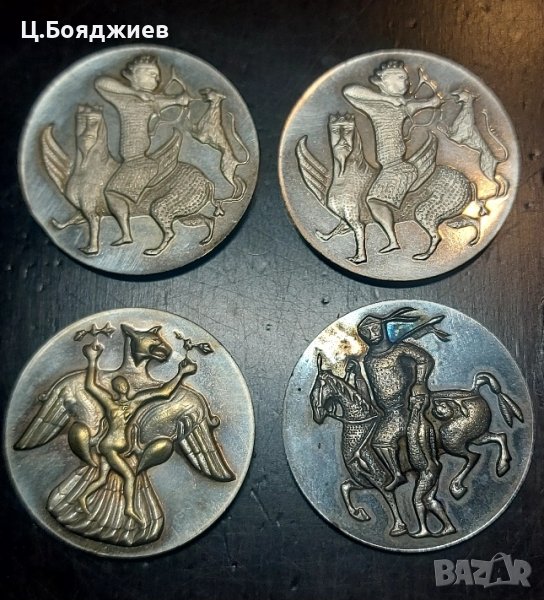 4 бр. медальона на Национален музей на България , снимка 1