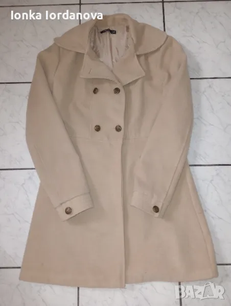 Италианско палто-кашмир, размер М, снимка 1