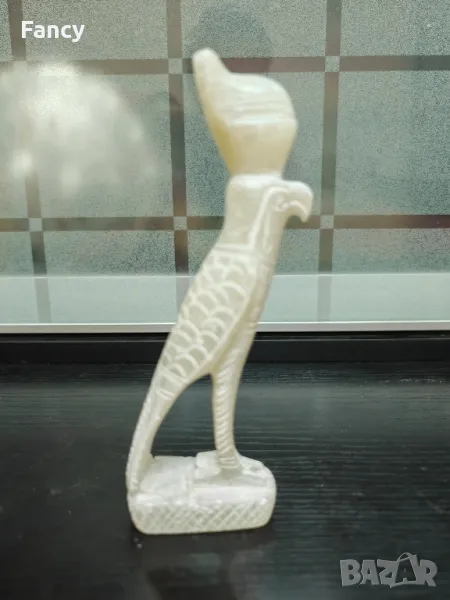 Каменна статуетка Египетски бог, снимка 1