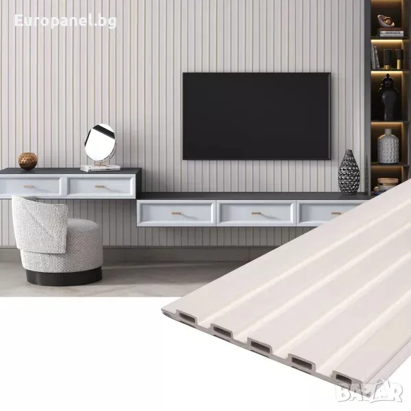 Декоративен PVC Панел – Ренас – 15 х 1 х 290 см, снимка 1
