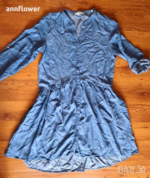 Дънкова риза- туника Essentials designed with Love by Tchibo , снимка 1