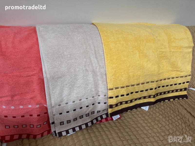 Българска хавлиена кърпа микро памук 70/140см., снимка 1