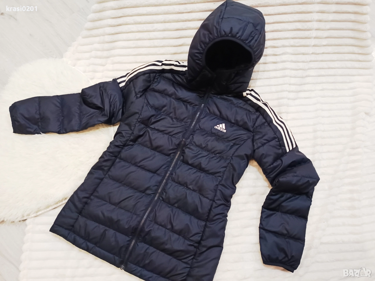 Оригинална парка на Адидас! Гъши пух. М размер, снимка 1