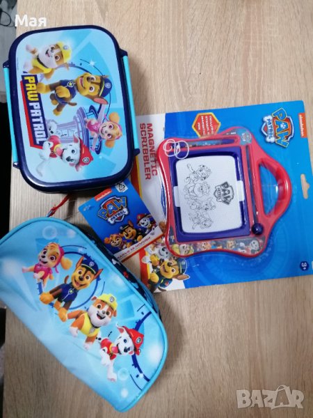 Детски несесер за принадлежности и кутия за обяд, снимка 1