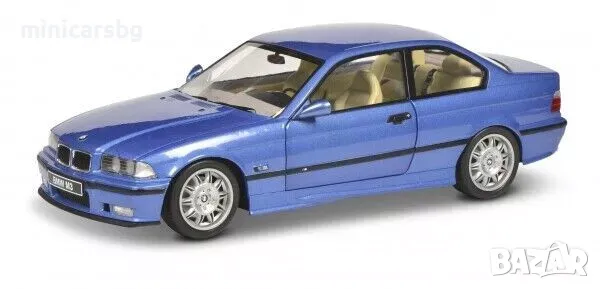 BMW E36 M3 Coupe 1:18 Solido – метална количка, снимка 1