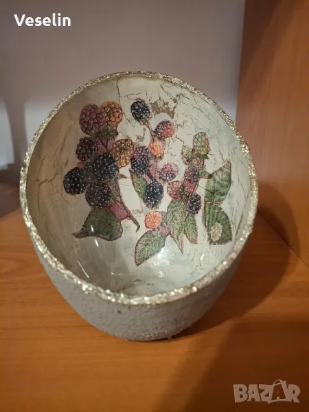 Купичка за бонбони- декупаж, снимка 1