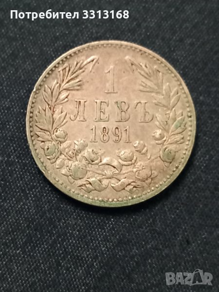 1 лев 1891, снимка 1