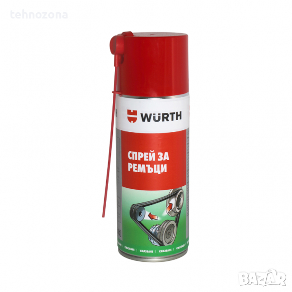 Смазка за ремъци в спрей  WURTH 400ml, снимка 1