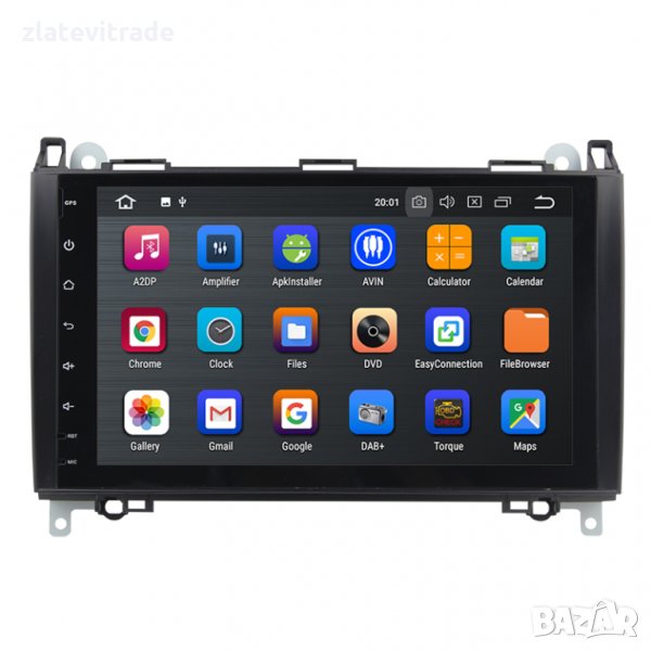 МERCEDES BENZ SPRINTER VITO VIANO B200 / VOLKSWAGEN VW CRAFTER - 9'' Андроид НАВИГАЦИЯ/9001, снимка 1