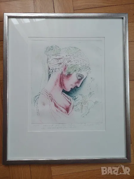 Литография Л.Диманов, снимка 1