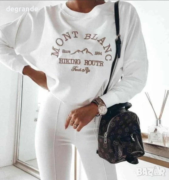 Бяла дамска блуза , снимка 1