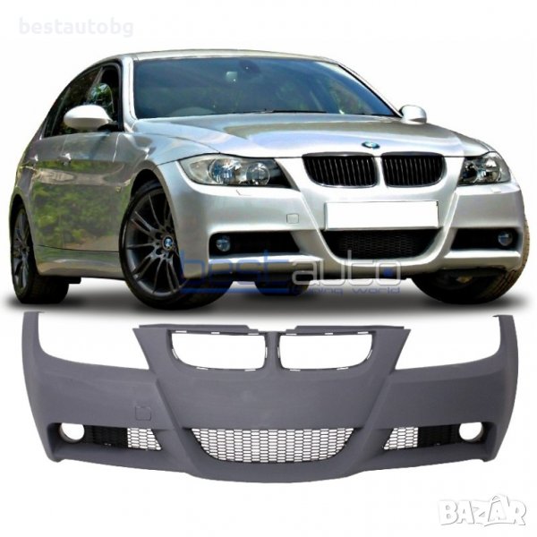 Предна M TECHNIK броня за BMW E90 / E91 (2005-2008) без PDC, снимка 1