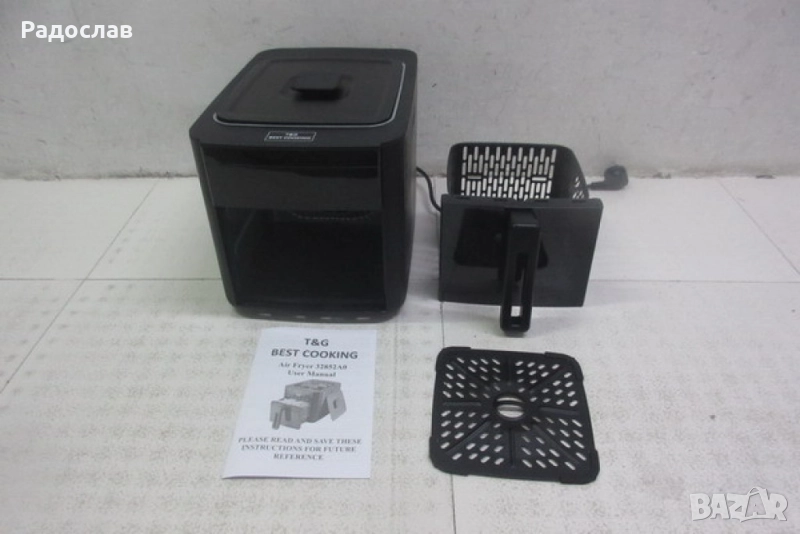 Air Fryer 32852A  Две в 1/  4.3L + top grill - 1500W (NEW)., снимка 1