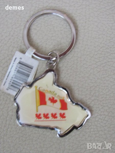 Метален ключодържател от Канада, снимка 1