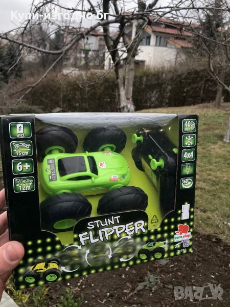 RC Stunt flipper - 4х4 кола с дистанционно, снимка 1