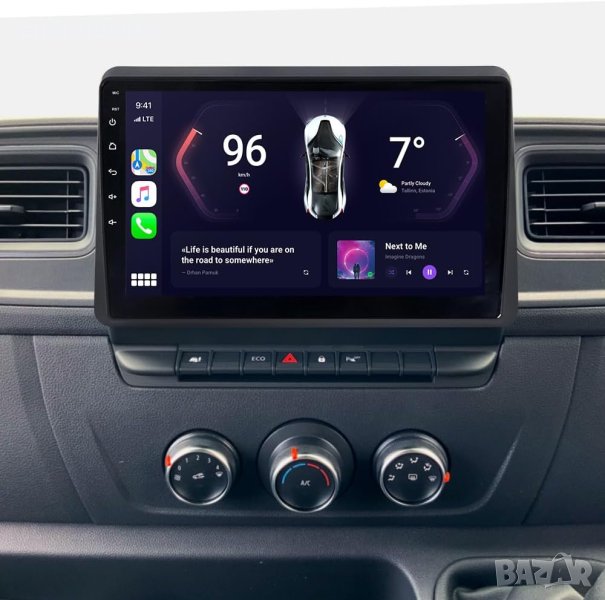 Renault Master 3, Opel Movano-B, Nissan NV400, Android Mултимедия/Навигация, снимка 1