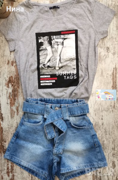 Тийн тениска Kiabi, снимка 1