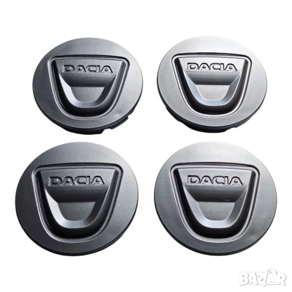 56мм Капачки за джанти за Дачия Dacia Дъстър Сандеро Логан Лоджи Докер, снимка 1