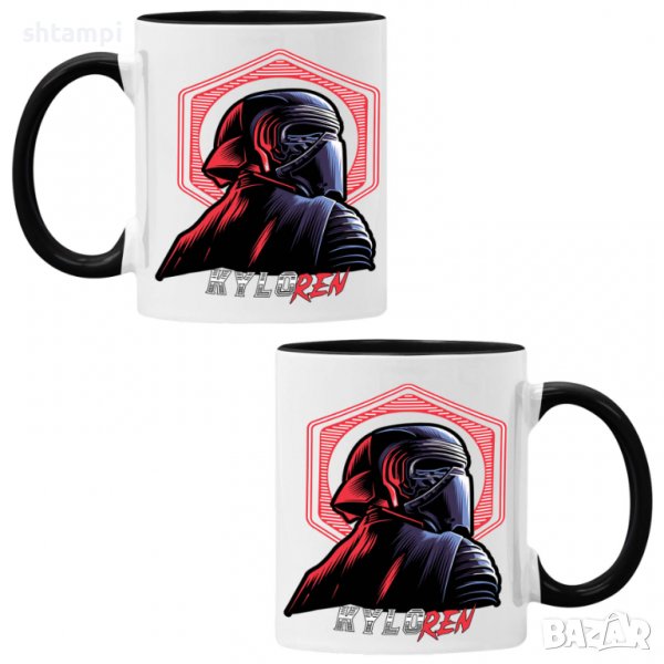 Чаша Star Wars Kylo Ren,Керамична Чаша, Кафе Чай, Игра,Изненада,Подарък,Повод,Празник,Рожден Ден, снимка 1