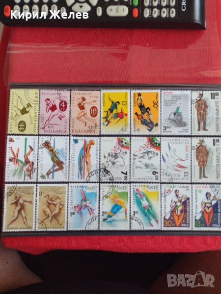 Пощенски марки смесени серий СПОРТ стари редки за колекция от соца поща България 29286, снимка 1