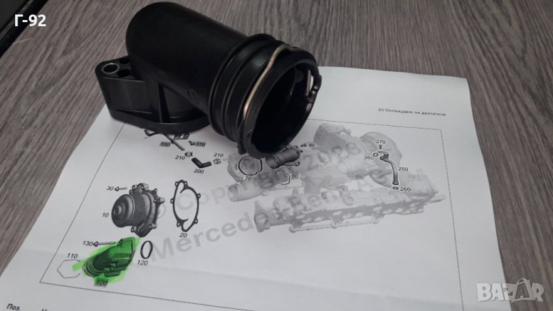 A6422001556**NEU**MERCEDES-BENZ**OM642**V-6**, снимка 1