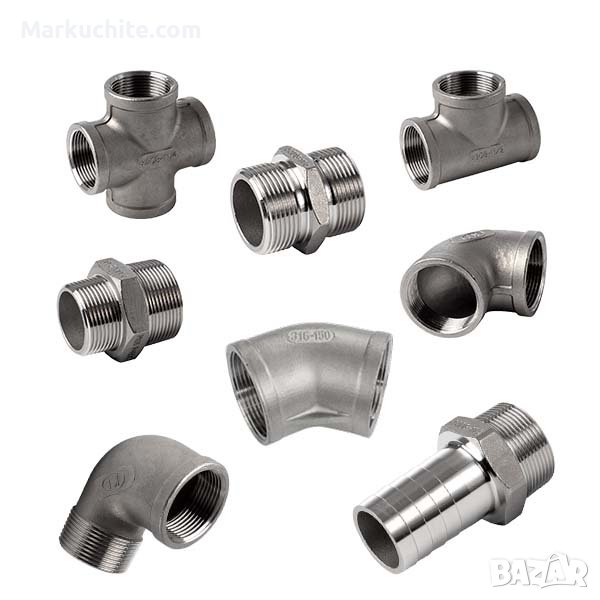 Неръждаеми резбови фитинги, снимка 1