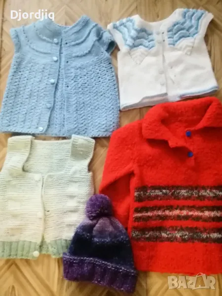 Детски плетени елечета, снимка 1