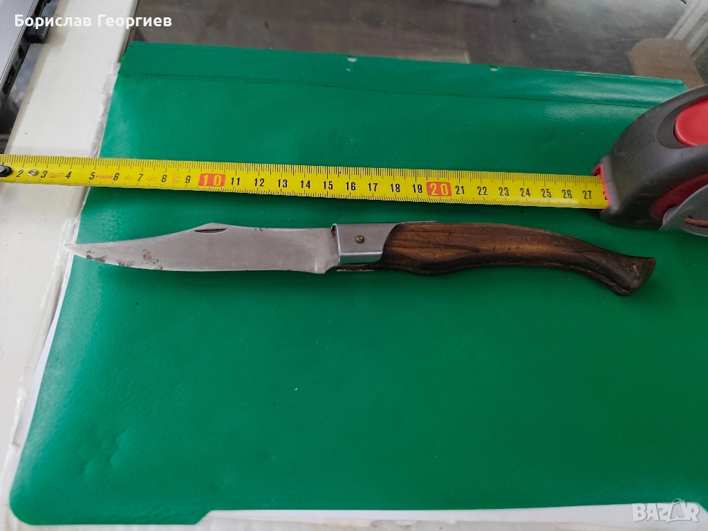 Стар джобен нож тип сойка, снимка 1