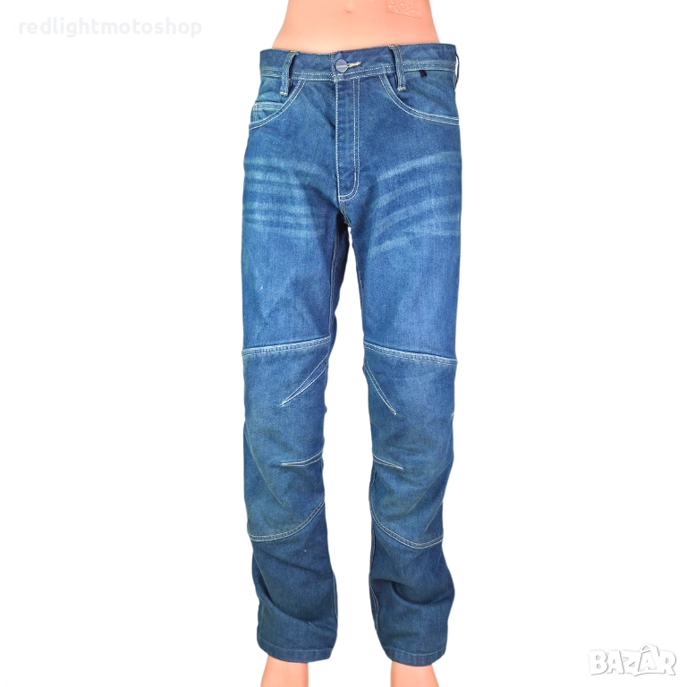 📌 5484 | Vanucci Мъжки мото дънки с кевлар – размер 30/32 – 170 лв, снимка 1