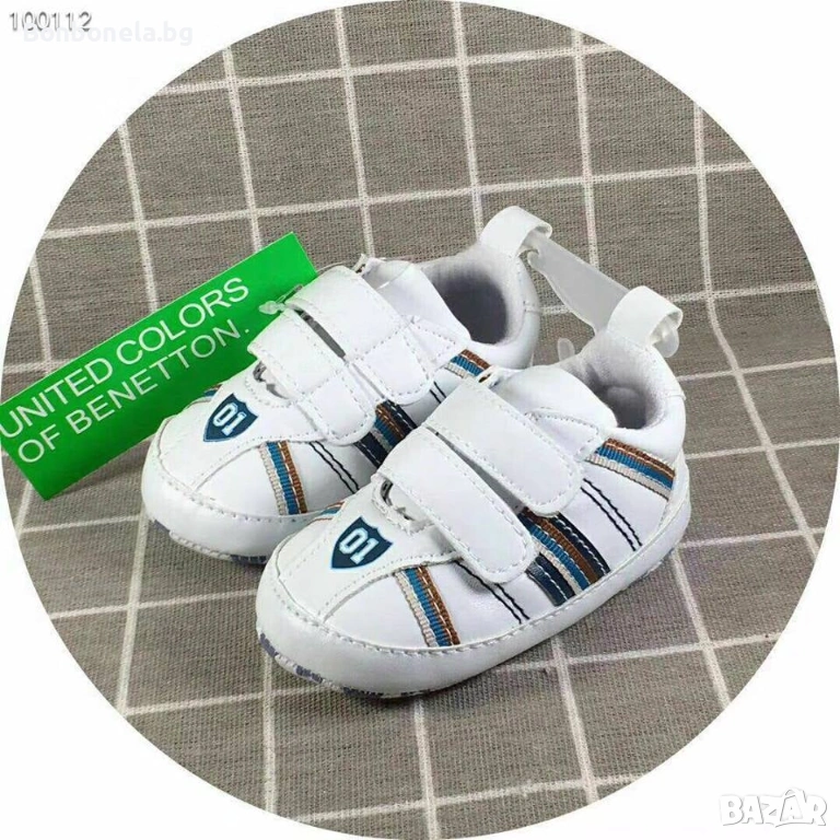 Бебешки обувки / маратонки Benetton, снимка 1