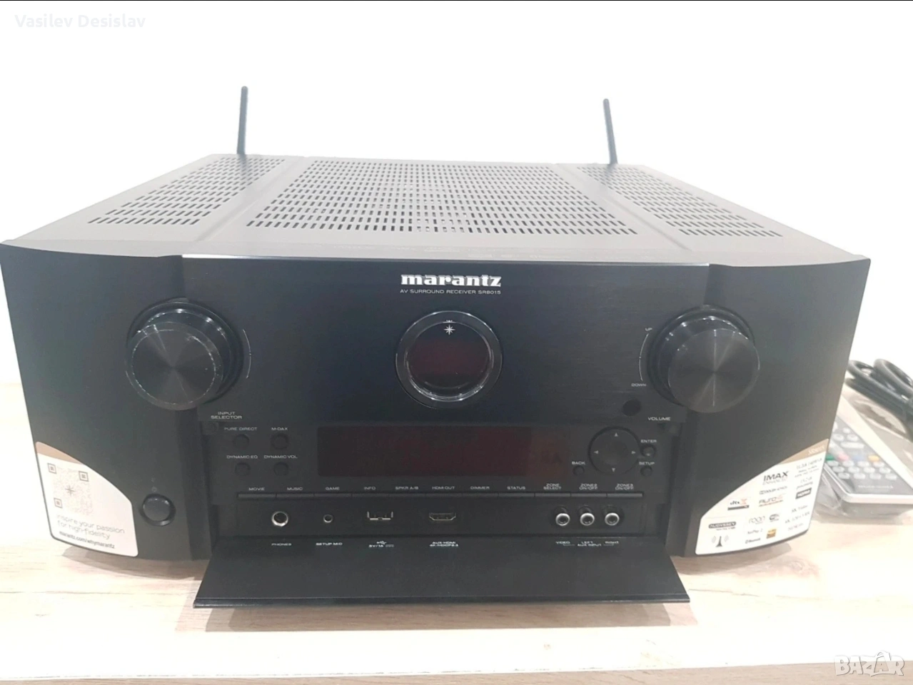 Продавам ресивър Marantz SR8012, AKM DACs, снимка 1
