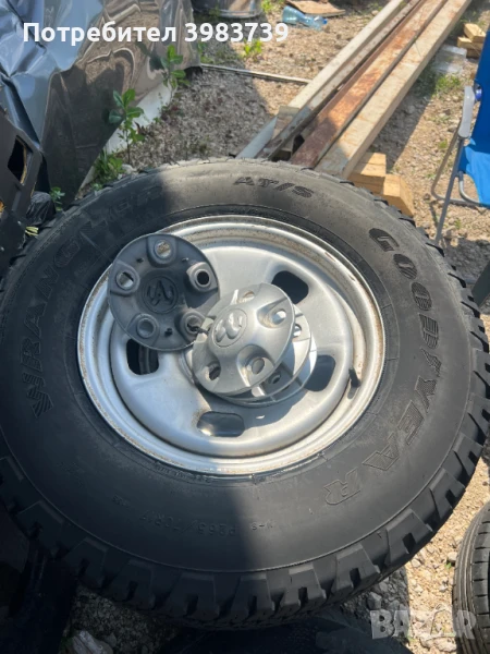 5x139.7 17'' dodge ram додж рам гуми с джанти, снимка 1