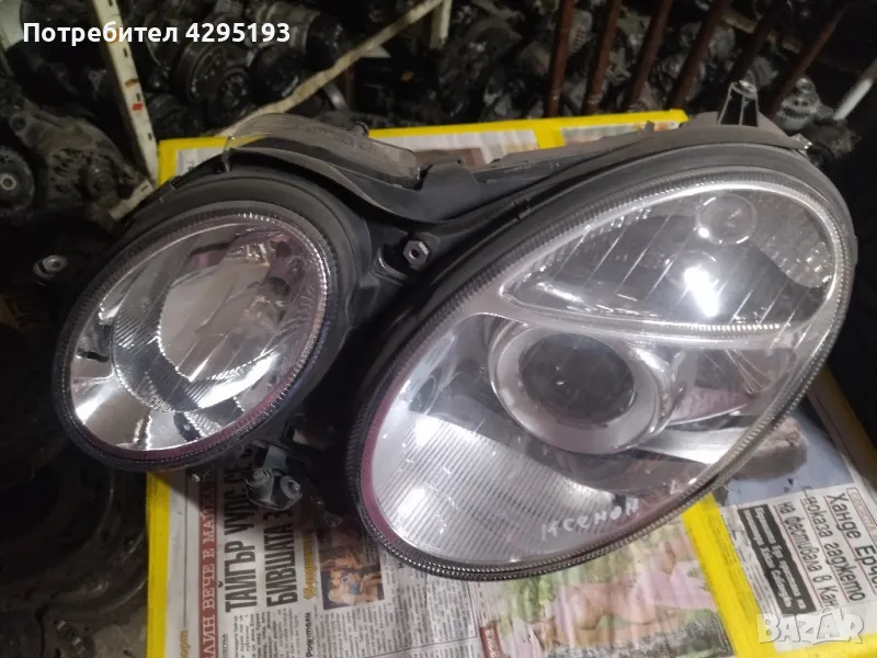 преден ляв фар за mercedes e класа 220 CDI производство 2008 година ксенон, снимка 1