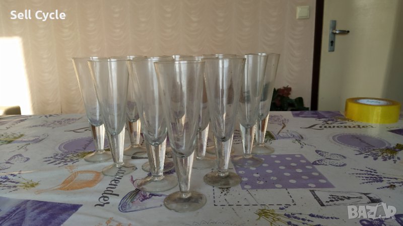 Сервиз стъклени чаши, снимка 1