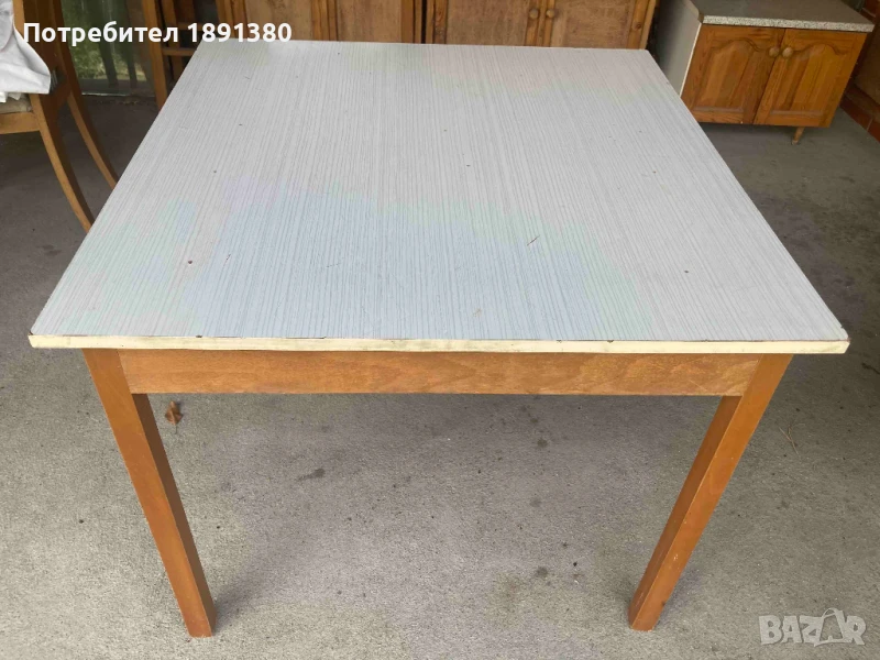 трапезни маси - кръгла и четвъртита, снимка 1