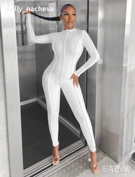 Дамски гащеризон бял, снимка 1