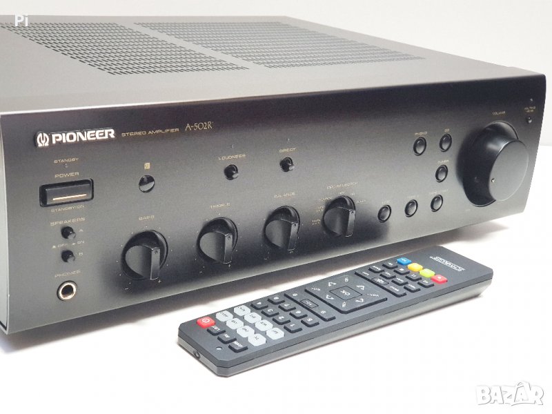 Стерео усилвател Pioneer A-502R с ново дистанционно, снимка 1