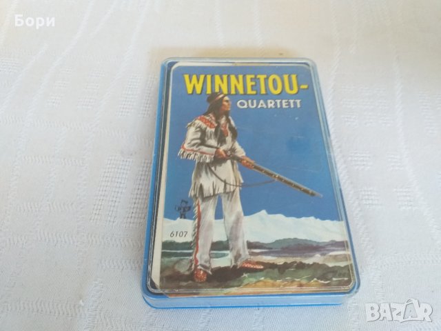 ВИНЕТУ карти за игра WINNETOU-QUARTETT
