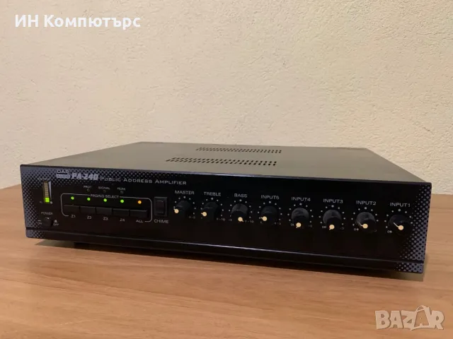 Продавам усилвател Dar Audio PA-240, снимка 4 - Ресийвъри, усилватели, смесителни пултове - 49498358