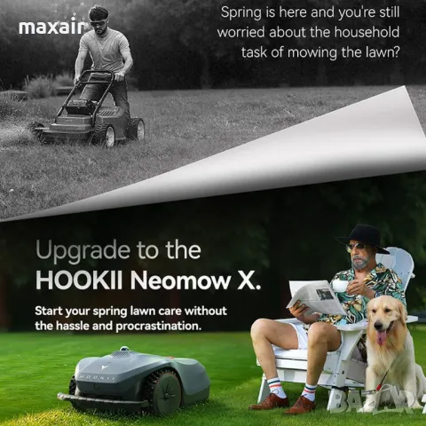 Робот косачка без ограничителен кабел HOOKII Neomow X Pro * Безплатна доставка * Гаранция 2 години, снимка 17 - Градинска техника - 49968250