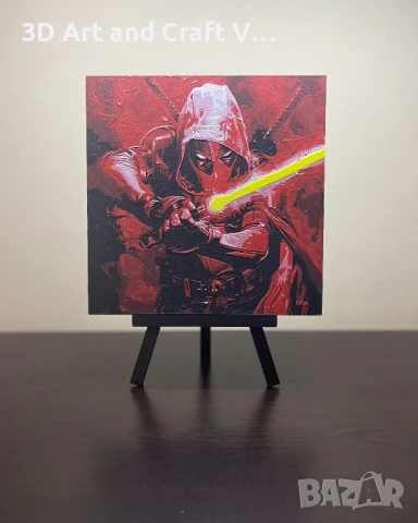 Релефна картина Deadpool 
