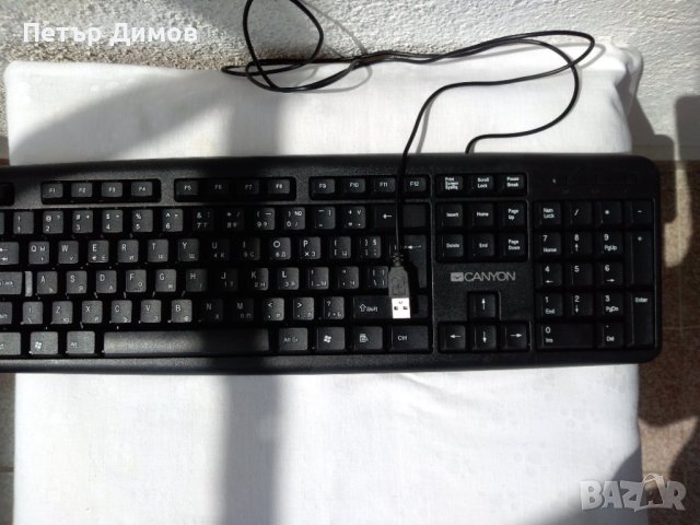 Клавиатура -CANYON-USB!БДС-Кирилизирана!+Мишка- CANYON !, снимка 1 - Клавиатури и мишки - 40406182