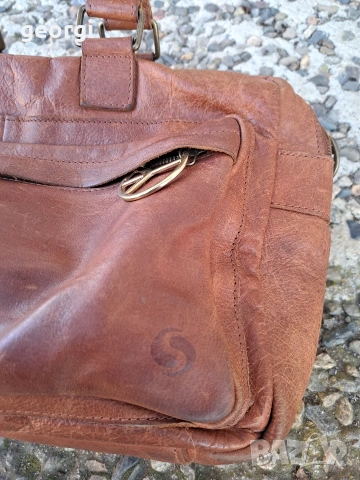 кожена чанта Sasha от естествена кожа 32/2, снимка 3 - Чанти - 53081937