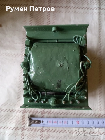 Трансформатор, нов, масивен, 1986г., снимка 4 - Индустриална техника - 52063893