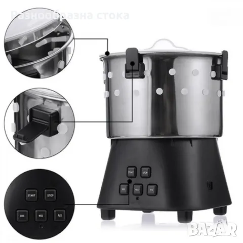 Машина за скубане на пъдпъдъци 12V, 220V 15W, снимка 3 - Други машини и части - 48883312