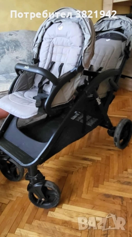 Бебешка количка за близнаци Joie evalite™ duo, снимка 1