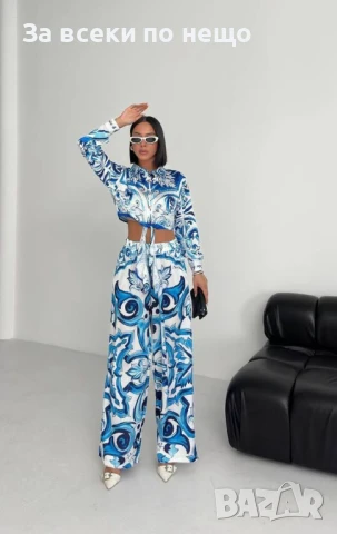 Дамски Летен Комплект - 2 Налични Цвята Код A685, снимка 6 - Комплекти - 50775164